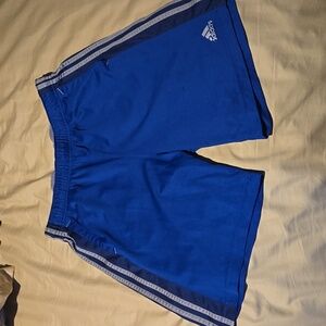Blue Adidas Shorts
